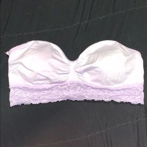 Purple Strapless Bralette